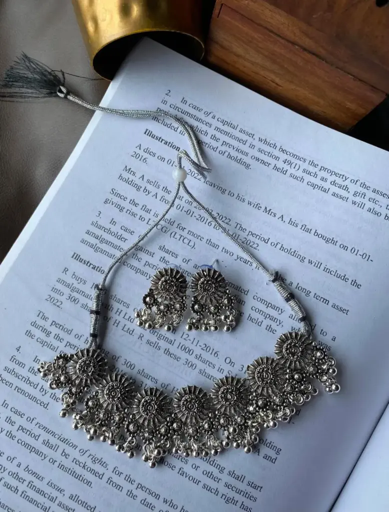 Different Type Necklace with Earrings_515