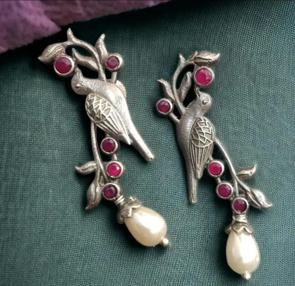 Vintage Parrot Dual Brooch_78