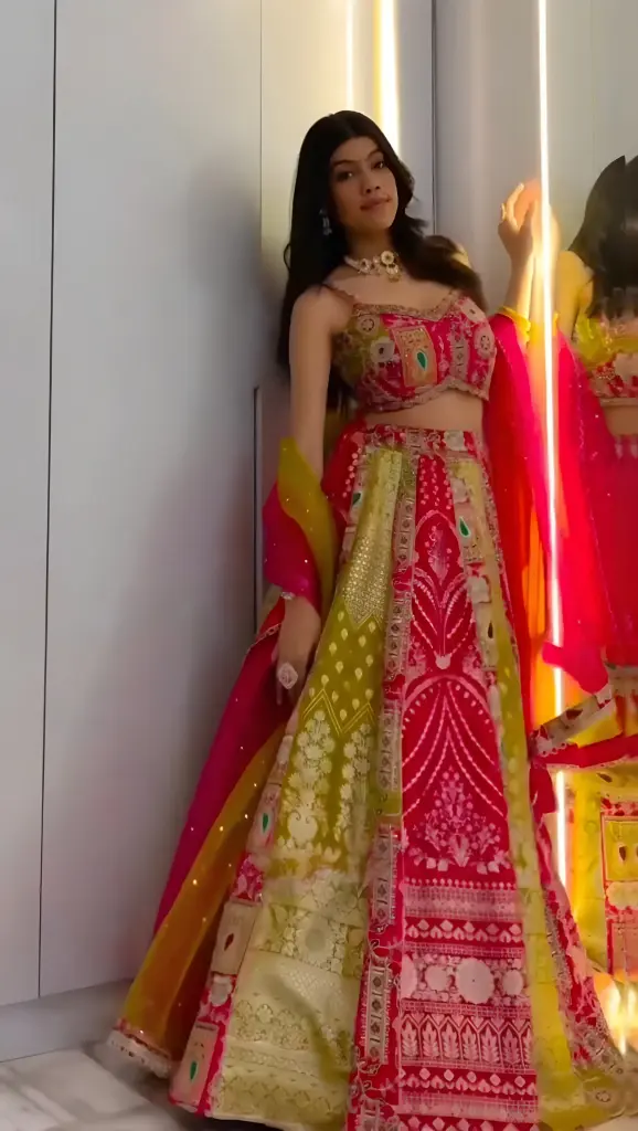 Prism Bloom Multi-Color Designer Lehenga Choli_566