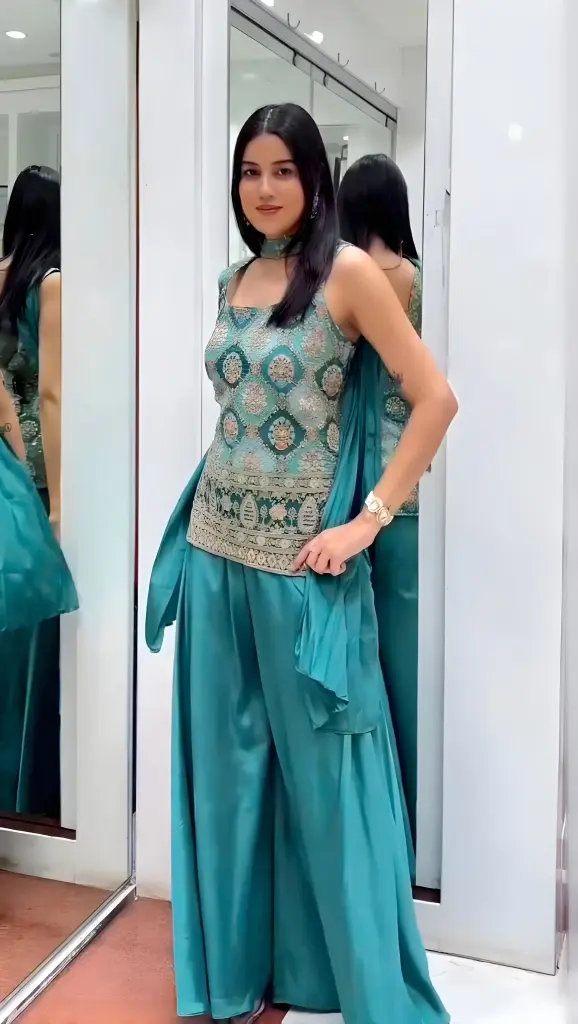 The Jodhpur Kaleidoscope Panelled Lehenga_569