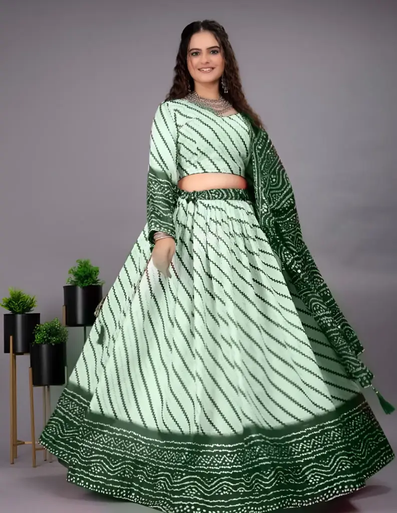 Elegance Bandhani Chaniya Choli Set_181