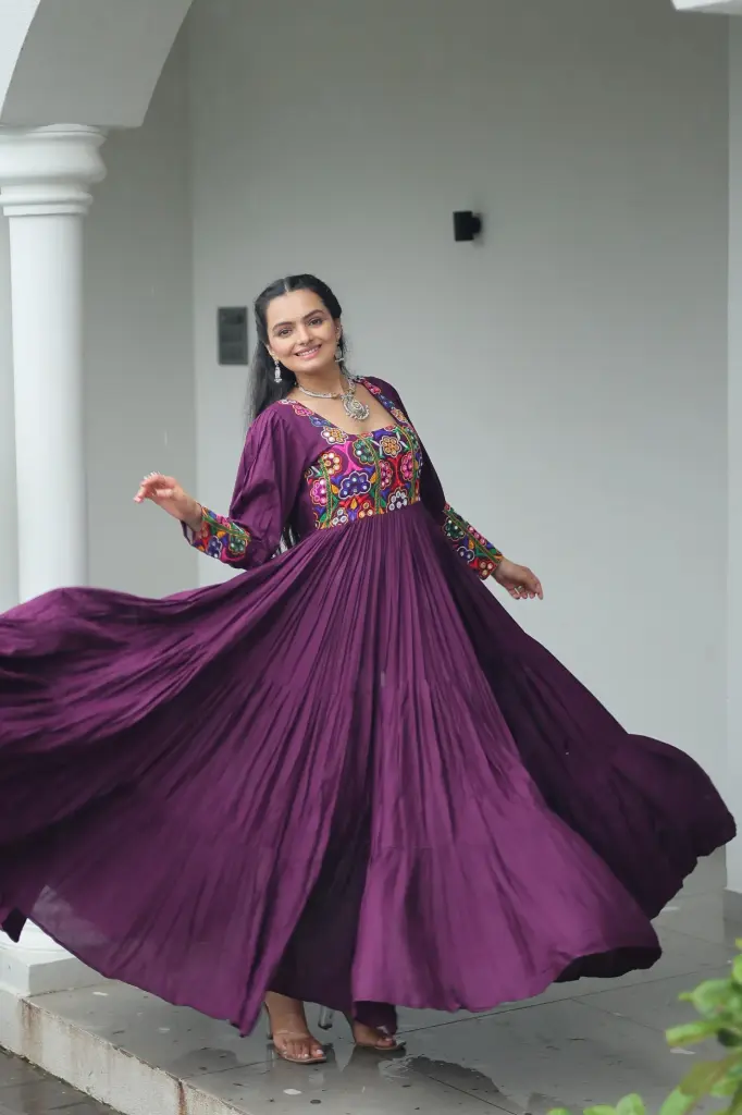 Royal Mirror Work lehenga(K)_188