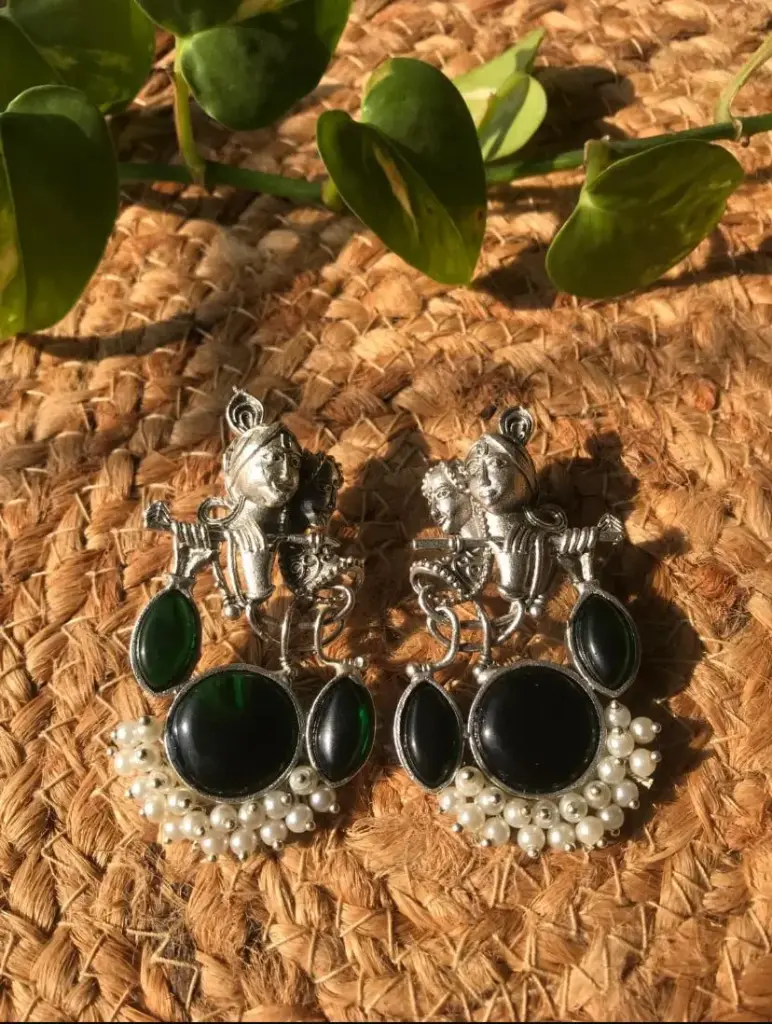 Radhe Krishna Earrings_80
