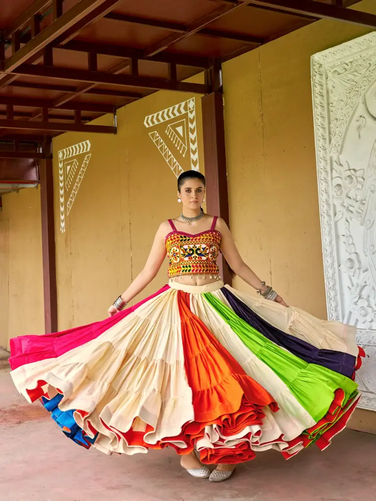 The Rangoli Lehenga Choli