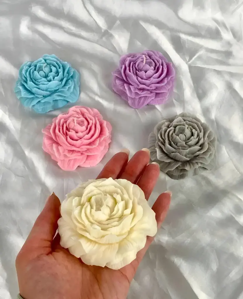 Rose Colourfull Candles_399