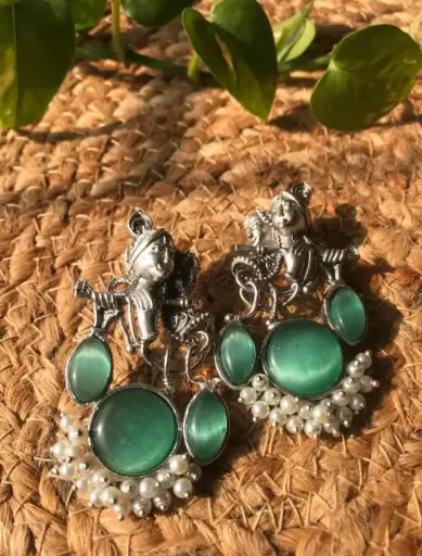 Radhe Krishna Earrings_80