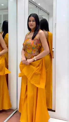 [568] The Midnight Teal Imperial Mirror Lehenga Suit_568