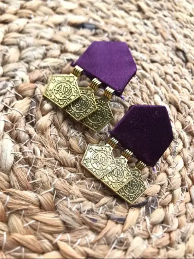 House Shape Golden Ginni Earrings_148