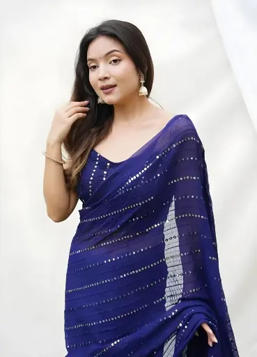 [206] Lucknow Chikankari Saree_206