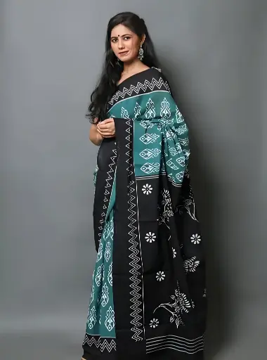 [243] Chanderi Cotton Saree