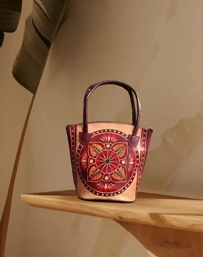 [301] Artisanal Mandala Handbag_301