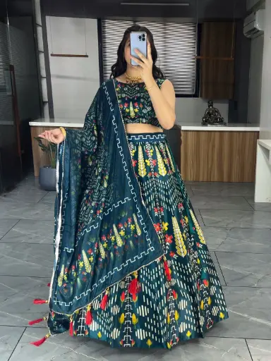 [318] Peacock Dream Lehenga Choli