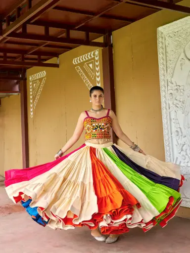 The Rangoli Lehenga Choli