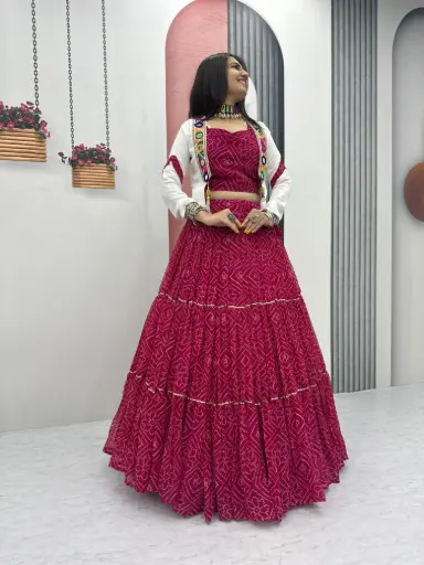 [334] The Gulabi Jaipur Lehenga Choli_RASRANGINI_334