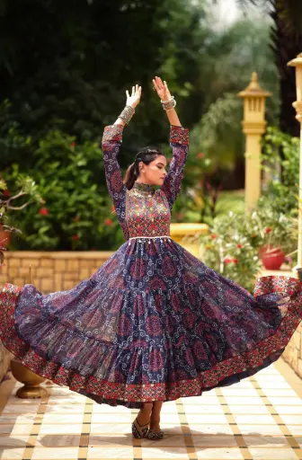 [343]  The Raas-Rangini Gown_RASRANGINI_343