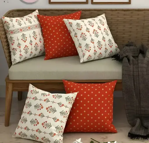 [377] Mix & Match Cushion Cover  Set of 5 Cushion Cover _377