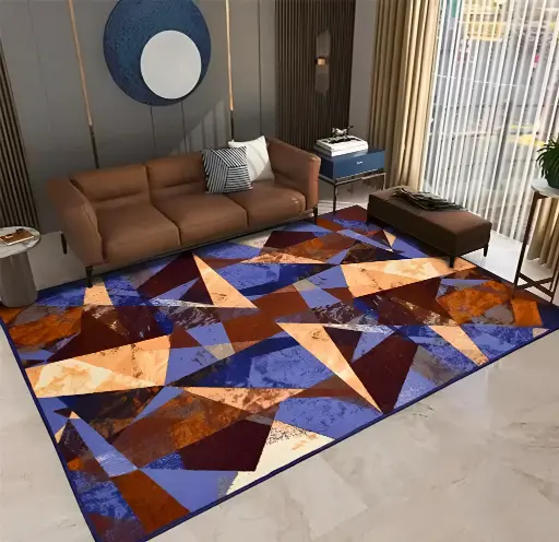 [390] Microfiber Super Soft Anti Slip Carpet Runner Floor mat for Hall_390