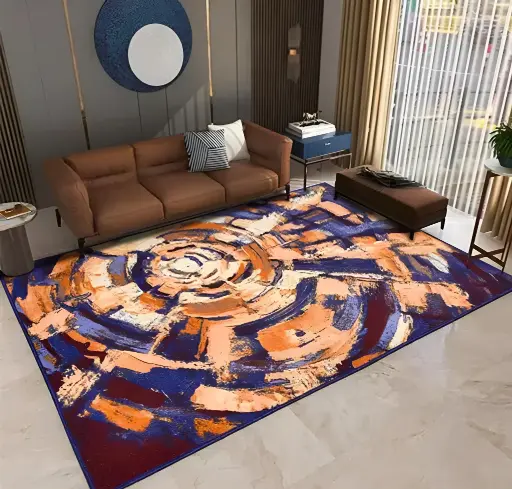 [391] Microfiber Super Soft Anti Slip Carpet Runner Floor mat for Hall_391