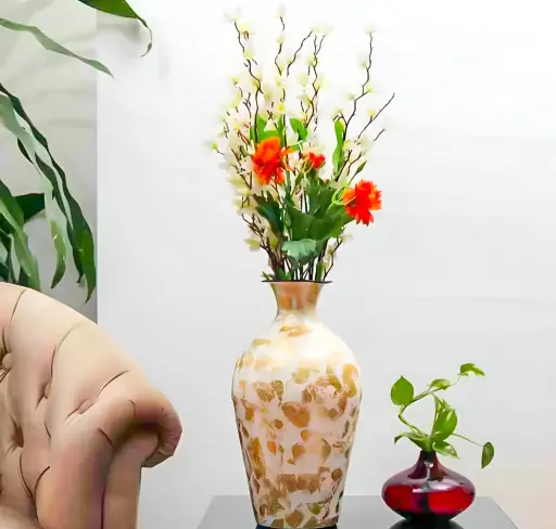 [402] Metal flower vase_402