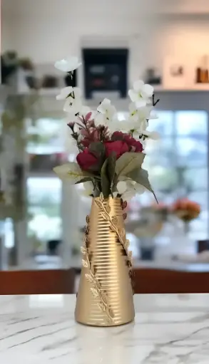[403] Metal flower vase_403