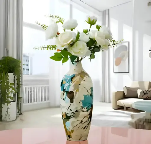 [405]  metal flower vase_405