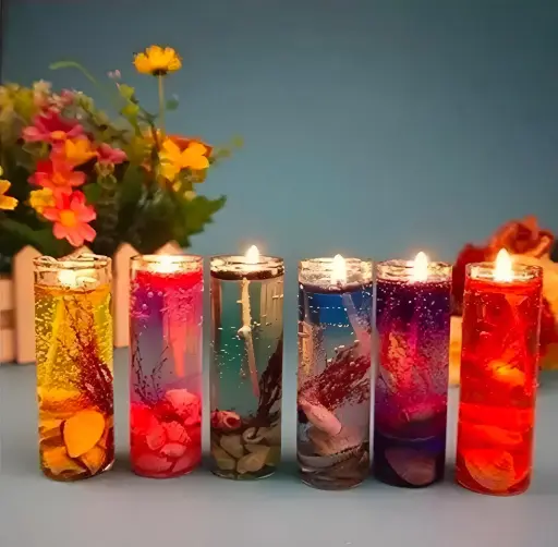 [416] Glass Bottle Candles_416