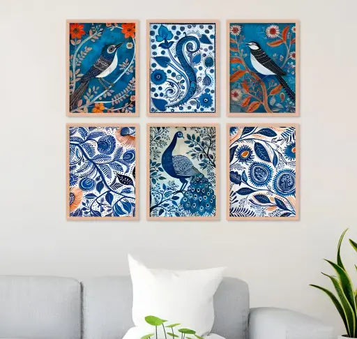 [427] Madhubani Pichwai Framed Wall Painting_427
