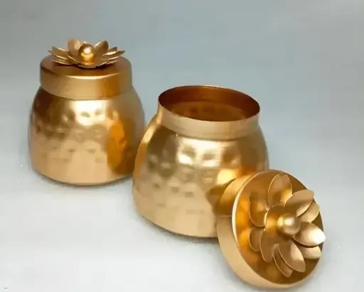 [439] Dry fruit Gold Jar_439