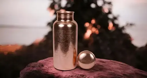 [451] Embossed Copper Bottle 500 ml_451
