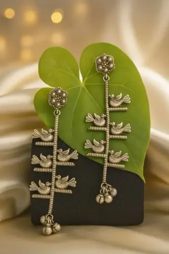 [40] Birdsong Ladder Earrings(KH)