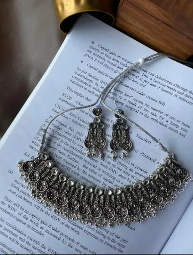 [515] Different Type Necklace with Earrings_515
